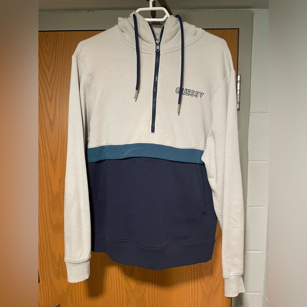 Guess Quarter Zip Hoodie